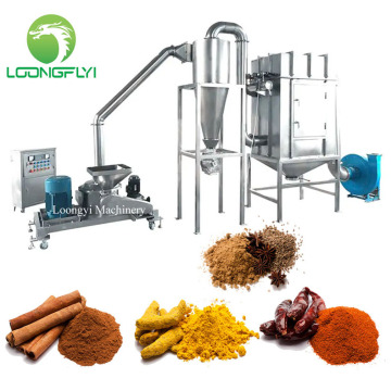Loongyi turmeric flour herb milling machinery