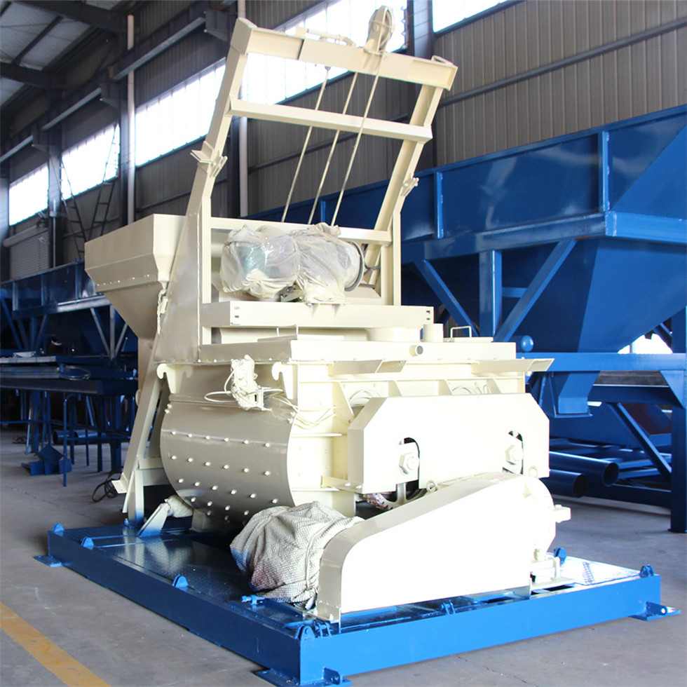 JS750 mini motor hydraulic concrete mixer for sale