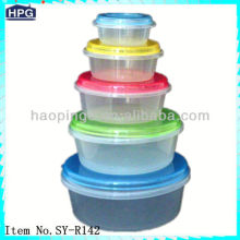 Microwave Plastic Food Storage Container Set