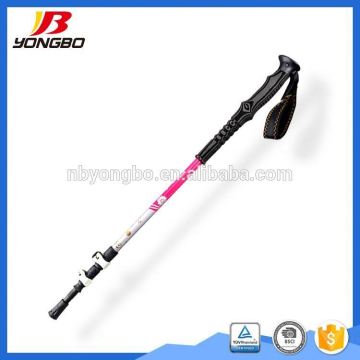 6061 & 7075 Telescopic collapsible Aluminum Alloy Ski Pole adjustable