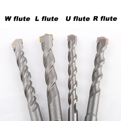 SDS Max Shank Hammer Drill Bit untuk Konkrit