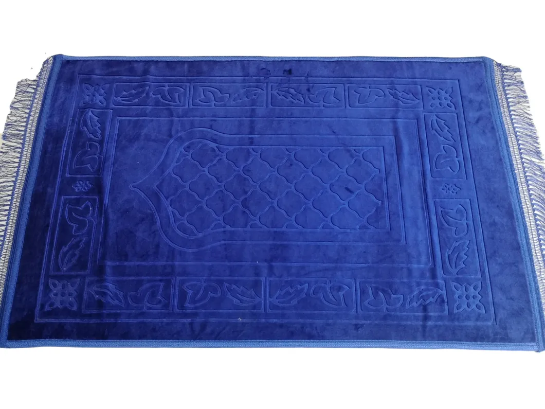 Hot Sale Popular 100% Polyester Hand Tufted Door Mats, Best Quality Front Carpet Fringe Muslim Prayer Rug