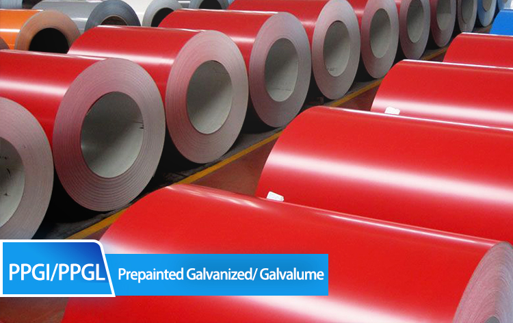 Factory Direct Ral Color Coated PPGI Galvanized Steel PPGI Steel Coil