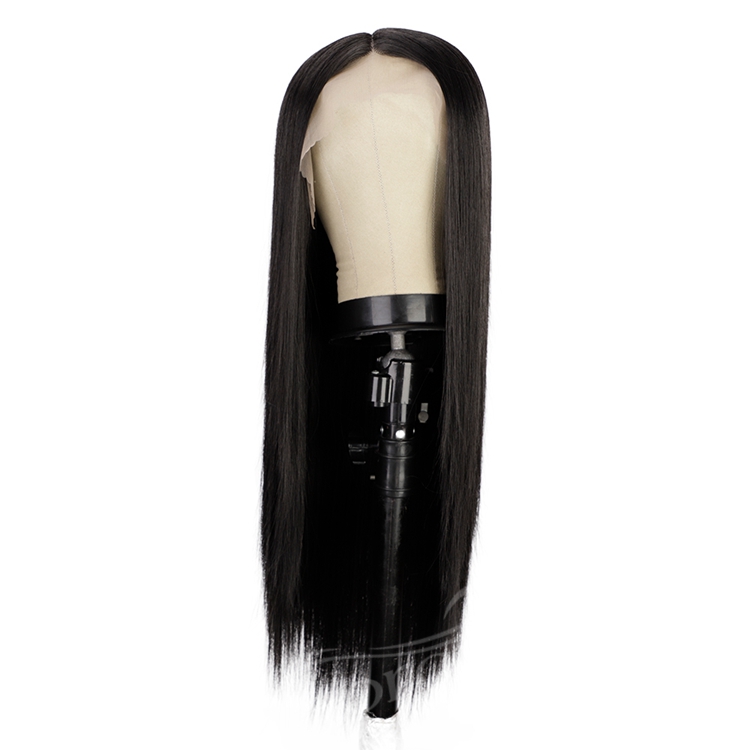 Lace Front Wig Straight Hair Color Long Wigs Glueless Heat Resistant Fiber Hair Synthetic Lace Front Wigs for Fashion Women