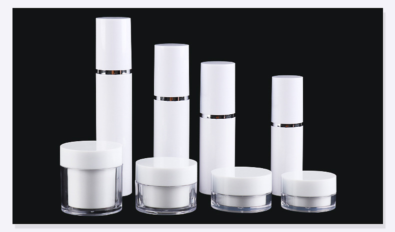 Cosmetic set bottle spray lotion travel divide bottle press type small sample cream bottle (15)