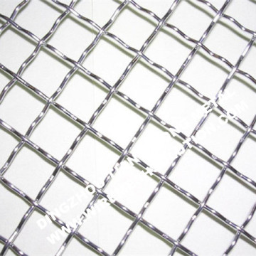 Crimed Wire Mesh aus Edelstahl mit Leinwandbindung