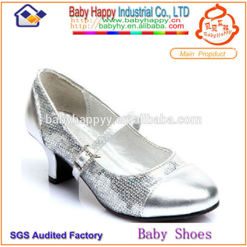 2014 girl hottest china cheap high heel shoes for children