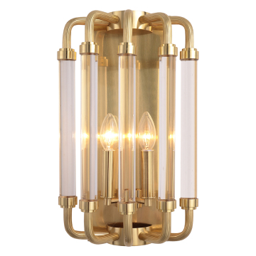 High Quality Acrylic Indoor Wall Candle Sconces with Hallway Mounted Brackets