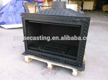 free standing cast iron wood burning fireplace BSC327-1