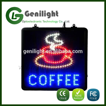 New LED COFFEE Sign Interior Coffee LED Sign 53*45 cm