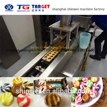 Semi Automatic Lab servo motor hard candy depositing machine unit