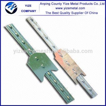 American cheap Steel T Post for sale /American Studded T post Factory (China Factory)