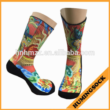 2015 New Dye Sublimation Fashion Printing Socks
