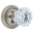 Satin nikel Crystal privasi Knob