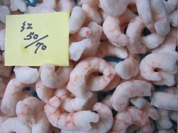 Frozen IQF red shrimp