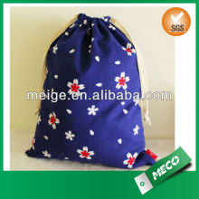 small cotton drawstring bags