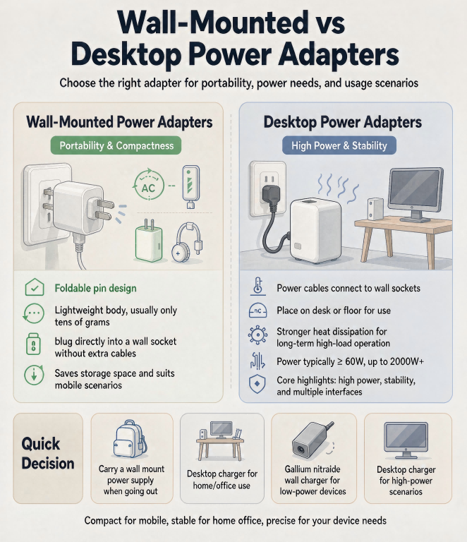 Разница между адаптерами The difference between adapters
