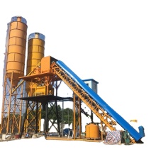 Efficient Small HZS35 Portable Forced Cement Mixing Plant