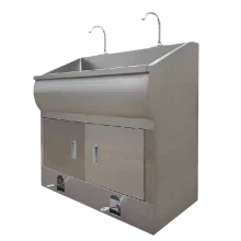 Hospital Foot Pedal Stainless Steel Hand Washing Basin