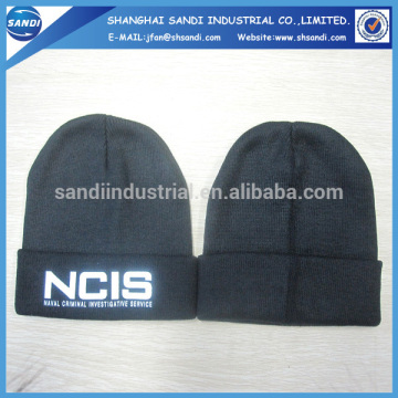 high quality winter knitted beanie hat for advertising