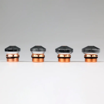 Chrome-Plated DNE D15 D17 Laser Cutting Nozzle