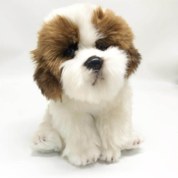 Cute plush puppy stuffed doll