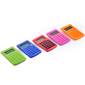 School Stationery 8 Digits Lovely Pocket Calculator