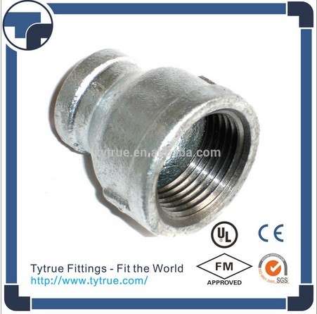 BS143 EN10242 Malleable Iron Pipe Fittings 240 Reducing Socket