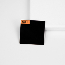UV transmission visible absorption glass ZWB1