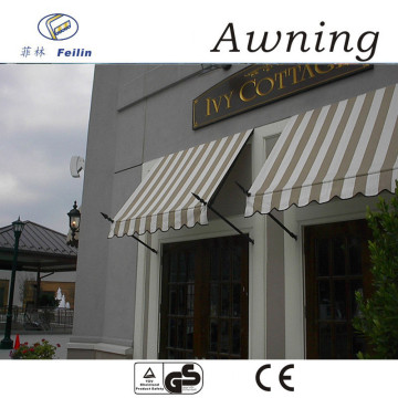 acrylic fabric awning aluminum retractable awning