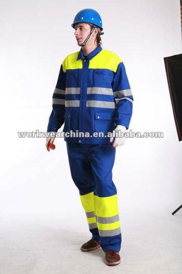 Men's reflective workwear conti suits