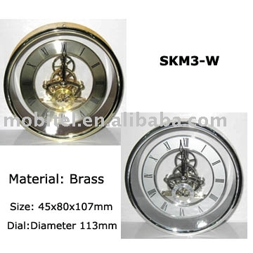 Metal Quartz Skeleton Clock Movement