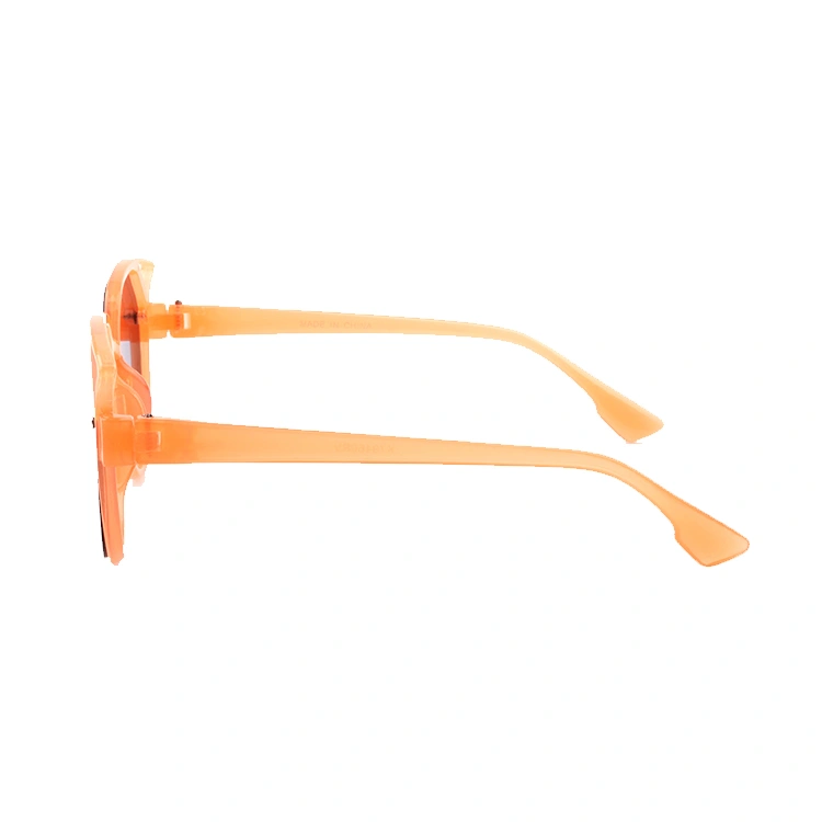 Trendy Orange Color PC Frame Injection Kids Sunglasses