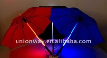Straight Flash light LED umbrella