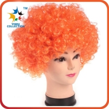 cheap colorful sports team world cup cosplay natural curly wig