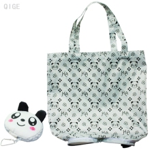 Polyester One-Shoulder Portable Shopping Bag