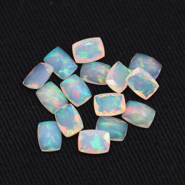 Natural Opal Ring Face Fat Square Loose Stones