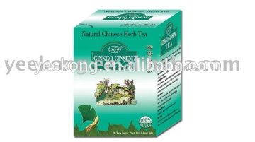 Ginkgo Ginseng Tea- herb teabag