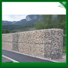 Galvanized gabion mesh fencing