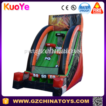 2017 exciting inflatable basketball carnival game