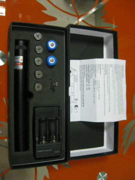 new style 5 in 1 star bule laser pointer