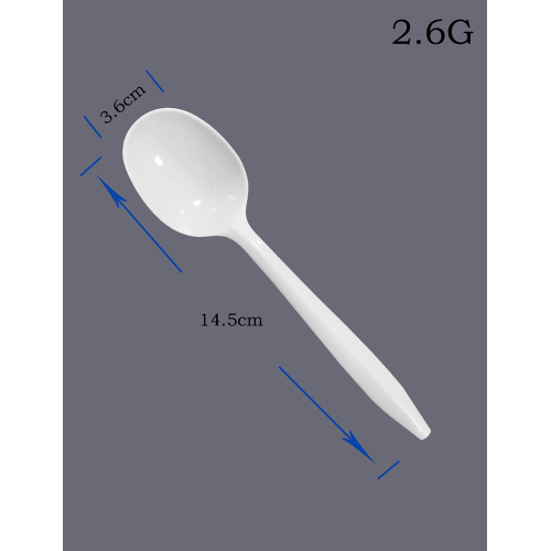 Pure Material Plastic Spoon