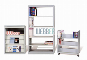 Metal Open Book Racks