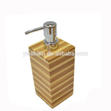 bamboo shampoo bottle / shower shampoo bottle holder