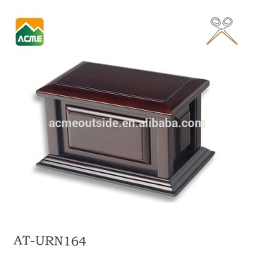 luxury solid wood cremation urn supplier