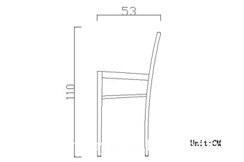 Hochwertiger Aluminium-Nimitz-Barstuhl Superior Quality Aluminum Nimitz Bar Chair