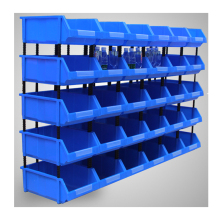 Plastic Stackable Bins for Warehouse Picking and Storage