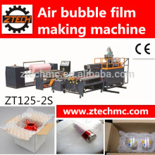 Produce 2 layers film China air bubble wrapping film making machine