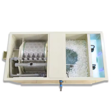 Aquarium Fish Tank Drum Sieve Filter with UV