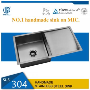 Stainless Steel Sink an-dakozia Nano Black Kitchen Sink